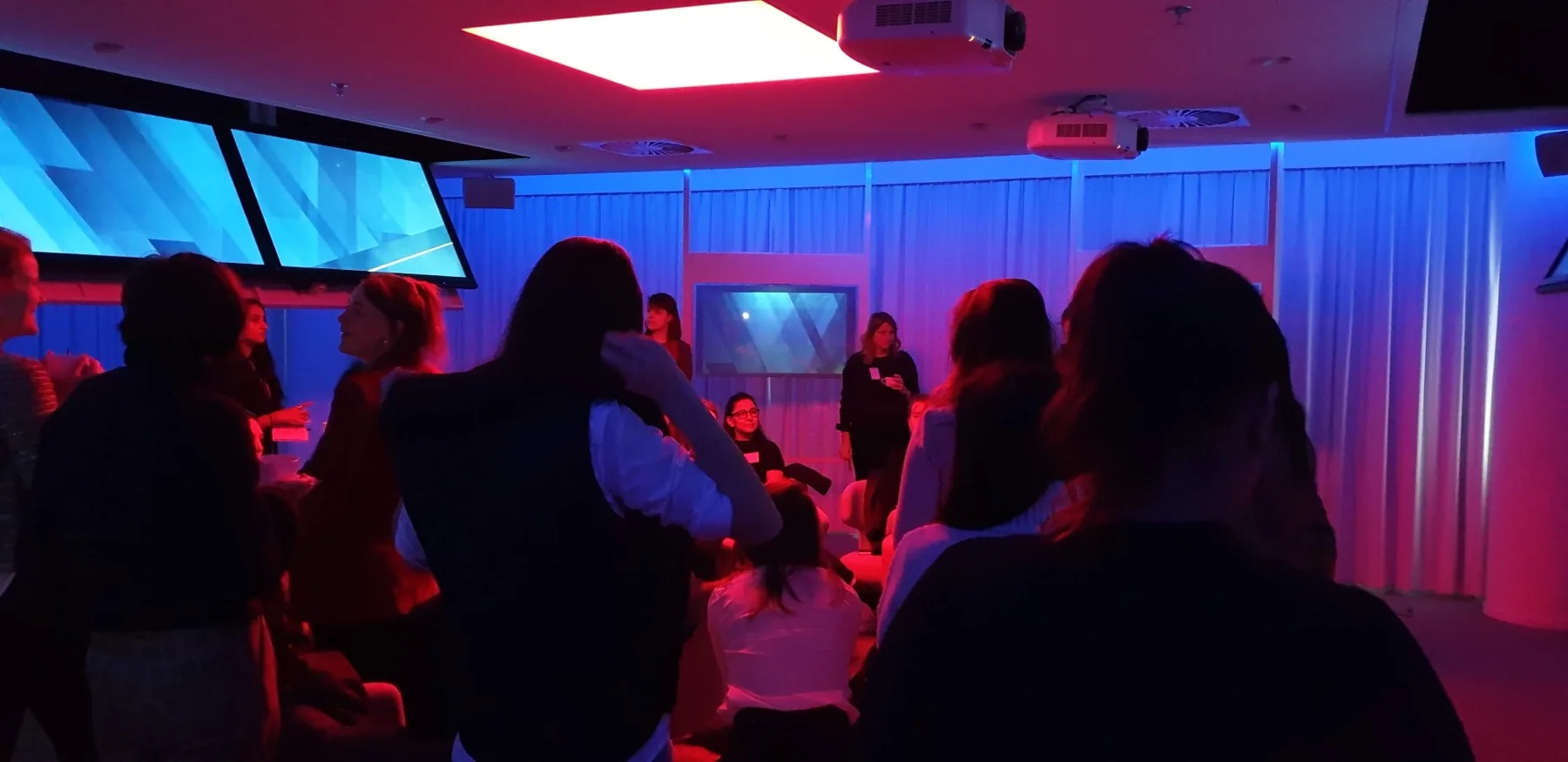 Audience during an event at the Accenture Innovation Center