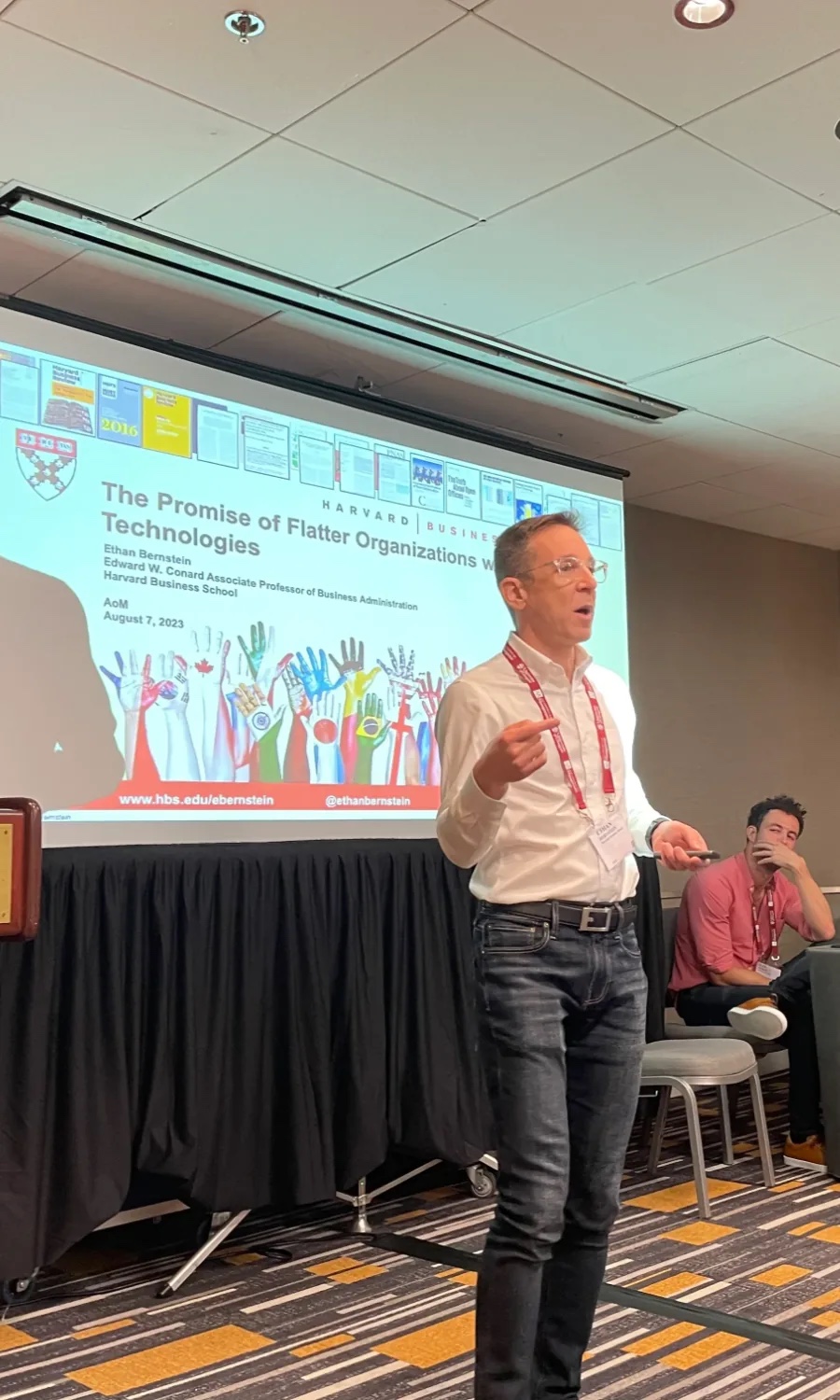Speaker addressing the Web3 Decentralization symposium
