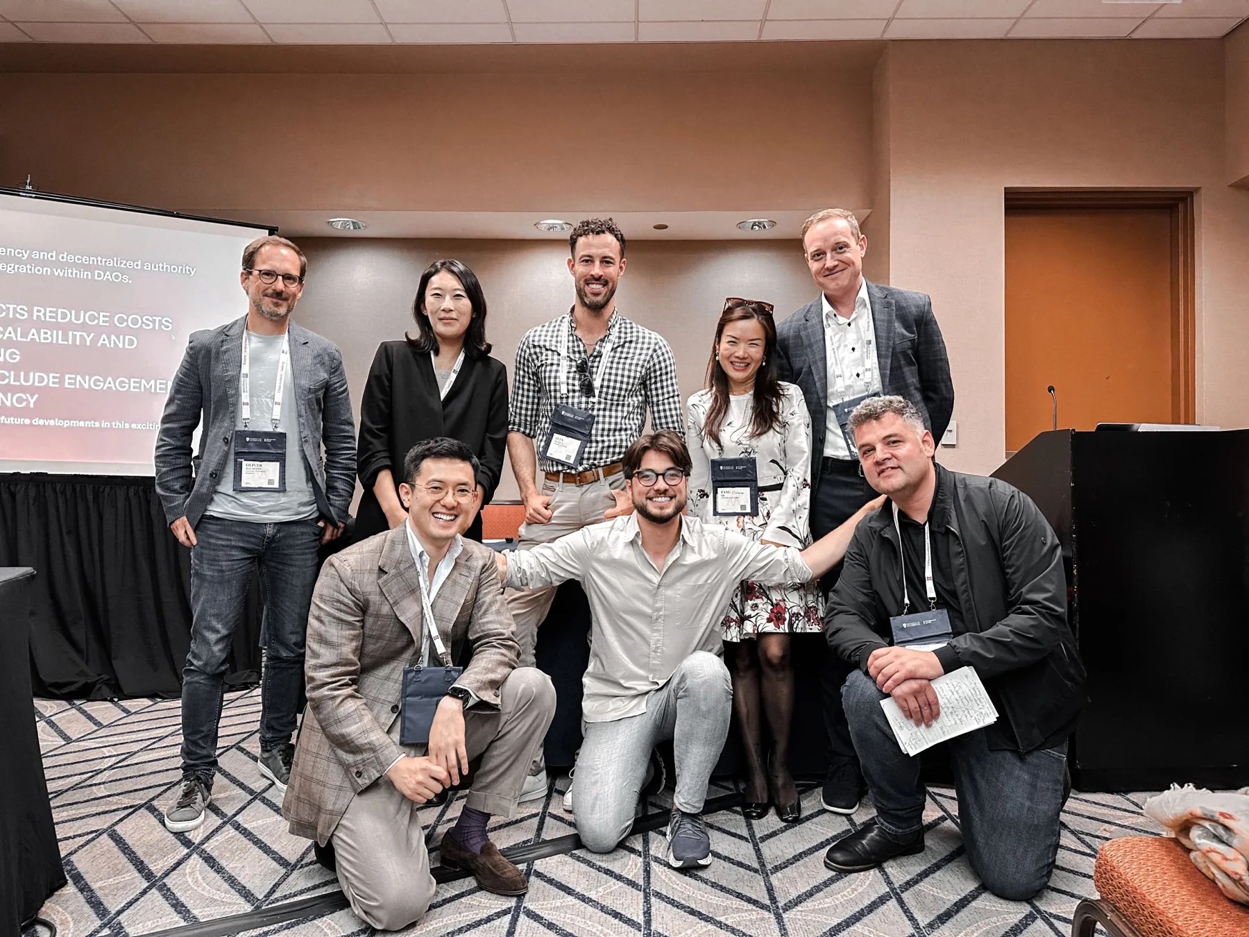 Participants in the Humans and Algorithms symposium