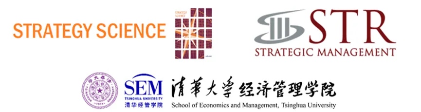 Strategy Science, AOM STR Division, and Tsinghua SEM workshop banner